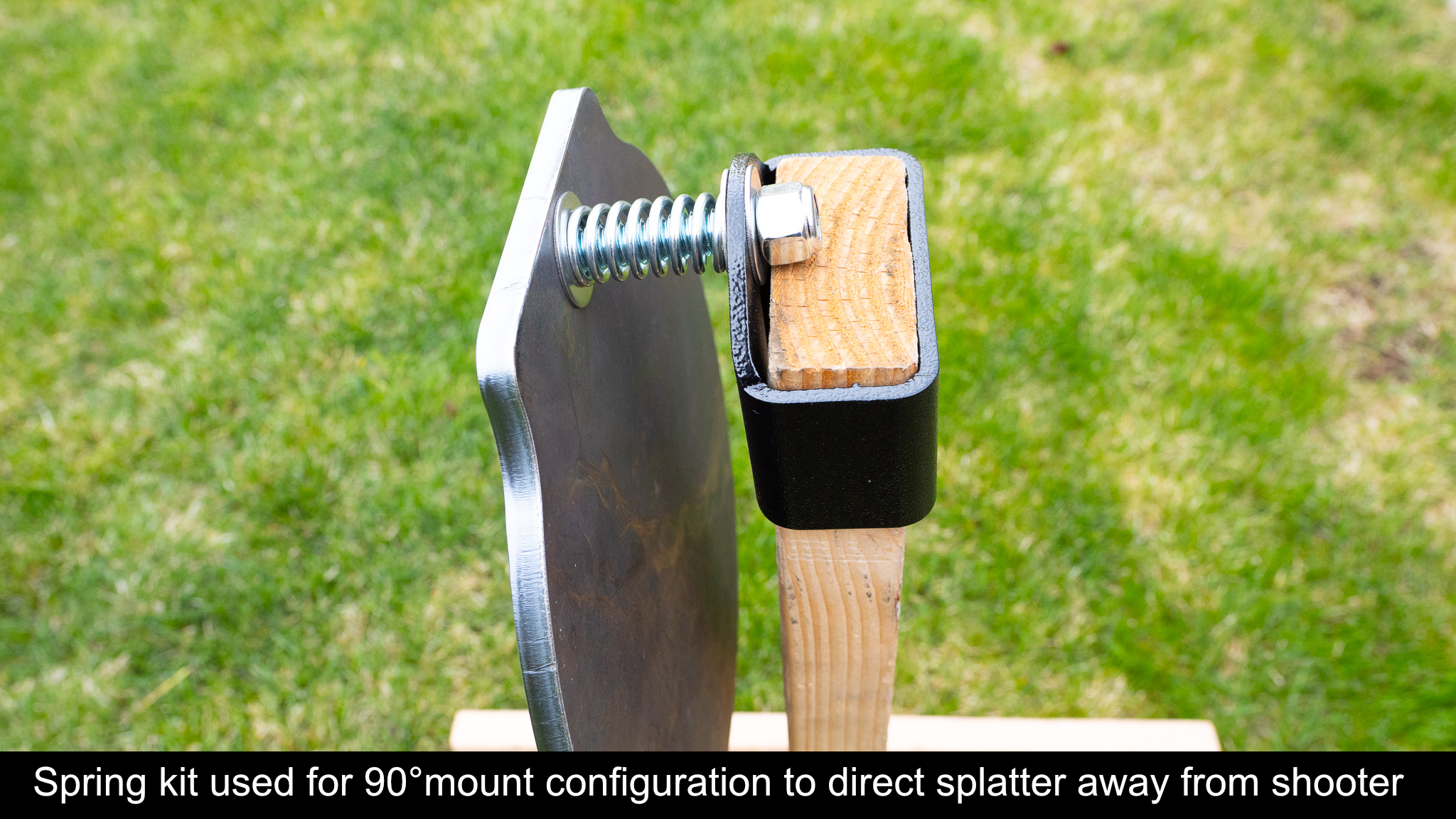swinger target- target mount for paper target stand