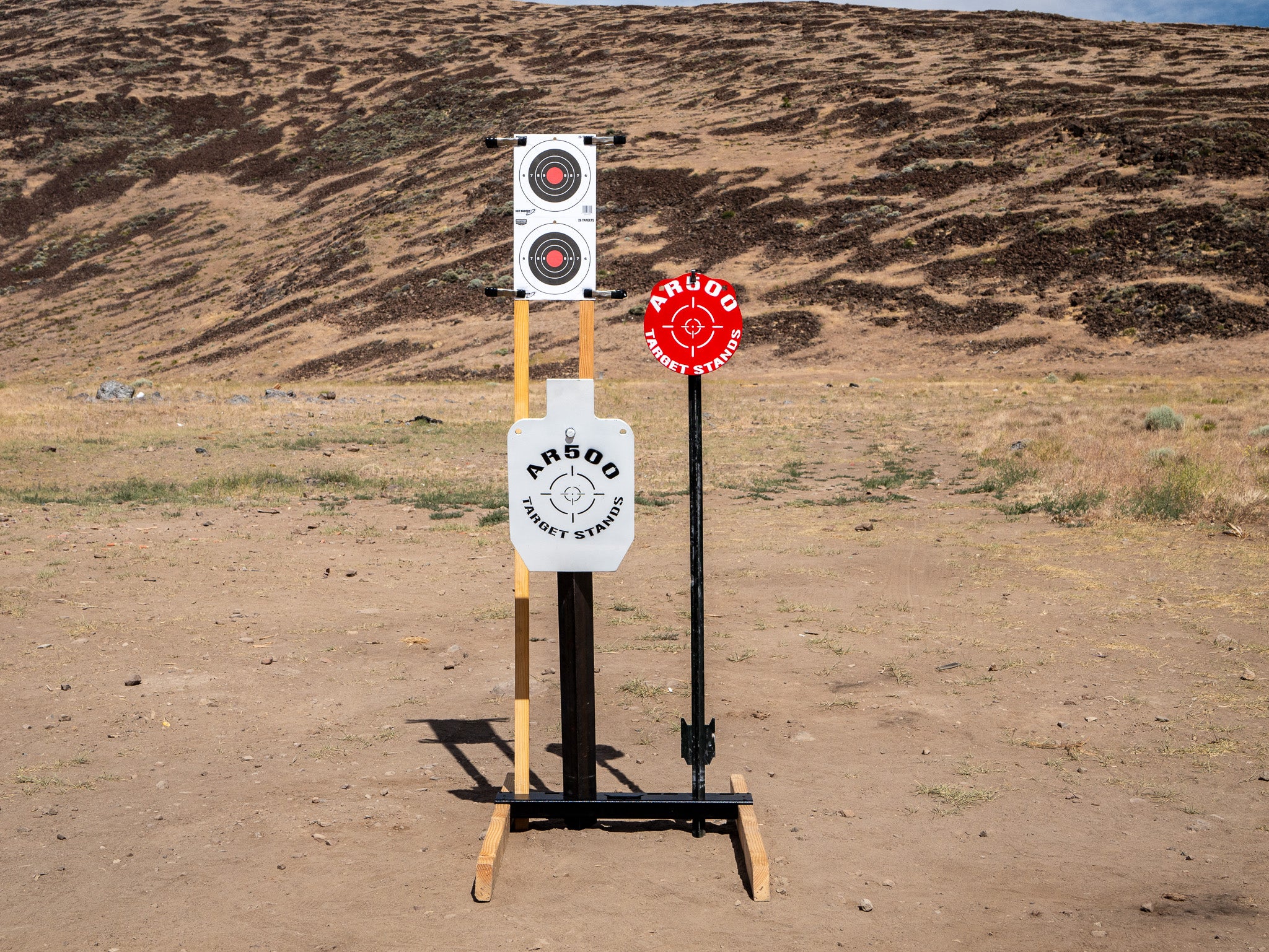 One 4 All Target Stand, Steel and Paper Target Stand