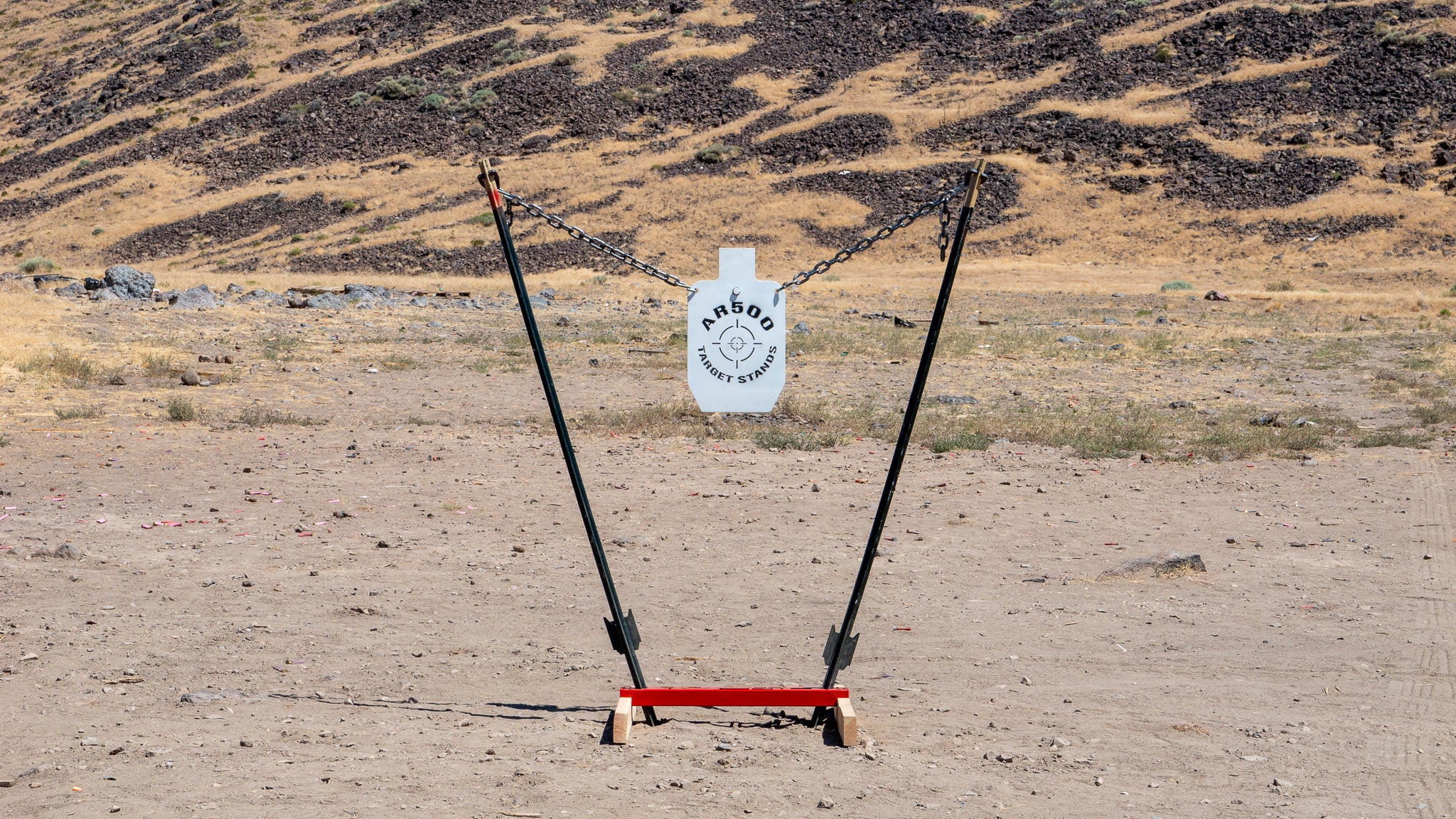 steel target stands 